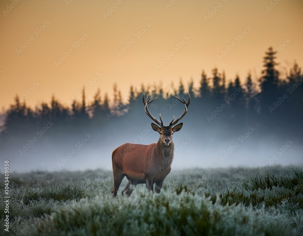 Fototapeta premium Deer male buck