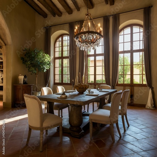 italian villa interior home deisgn 