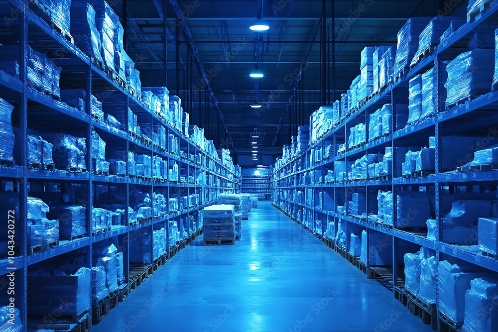 Cold Storage Warehouse Storing Refrigerated Goods in Steel Structure Cold Storage Warehouse Storing Refrigerated Goods in Steel Structure