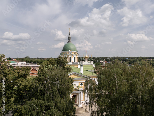 Ensemble of the Zaraysk Kremlin St. John the baptist Cathedral