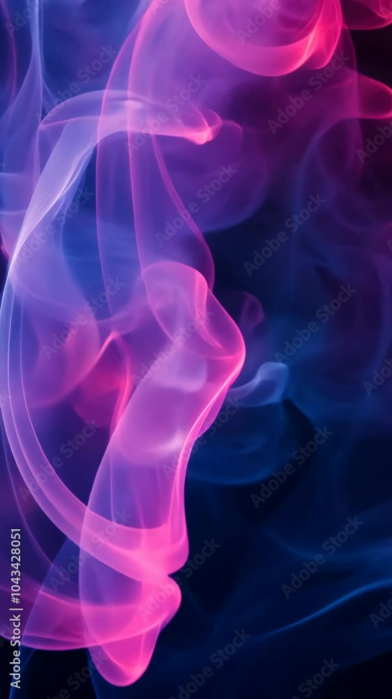 Abstract colorful smoke on dark background Abstract colorful smoke on dark background