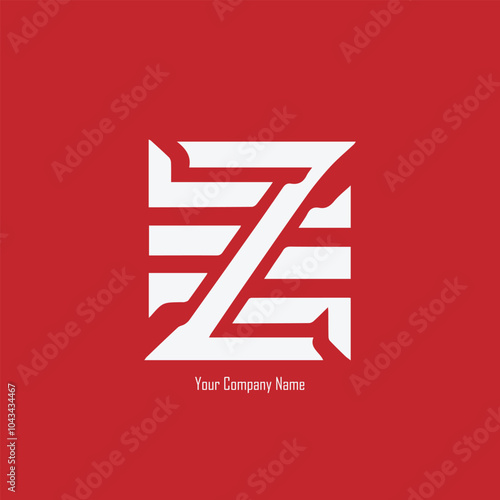 Letter Z Central Element Logo Design (Duplicate)