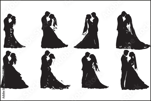 Wedding Silhouette,
Hand-drawn,
Wedding Couple,
Bride and Groom,
Silhouette Art,
Romantic Illustration,
Couple Silhouette,
Wedding Illustration,
Wedding Decor,
Love Silhouette,
Elegant Wedding,
