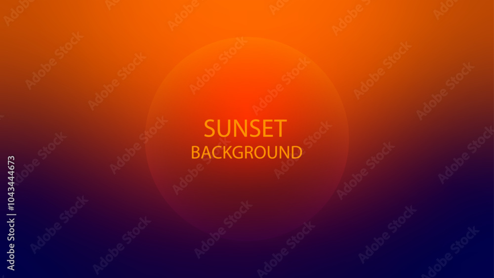 Sunrise or sunset. Vibrant red colour gradient background, Design for template, web design, webpage, banner, greeting card. Modern style, Trendy vector illustration. Sunrise or sunset. Vibrant red colour gradient background, Design for template, web design, webpage, banner, greeting card. Modern style, Trendy vector illustration.