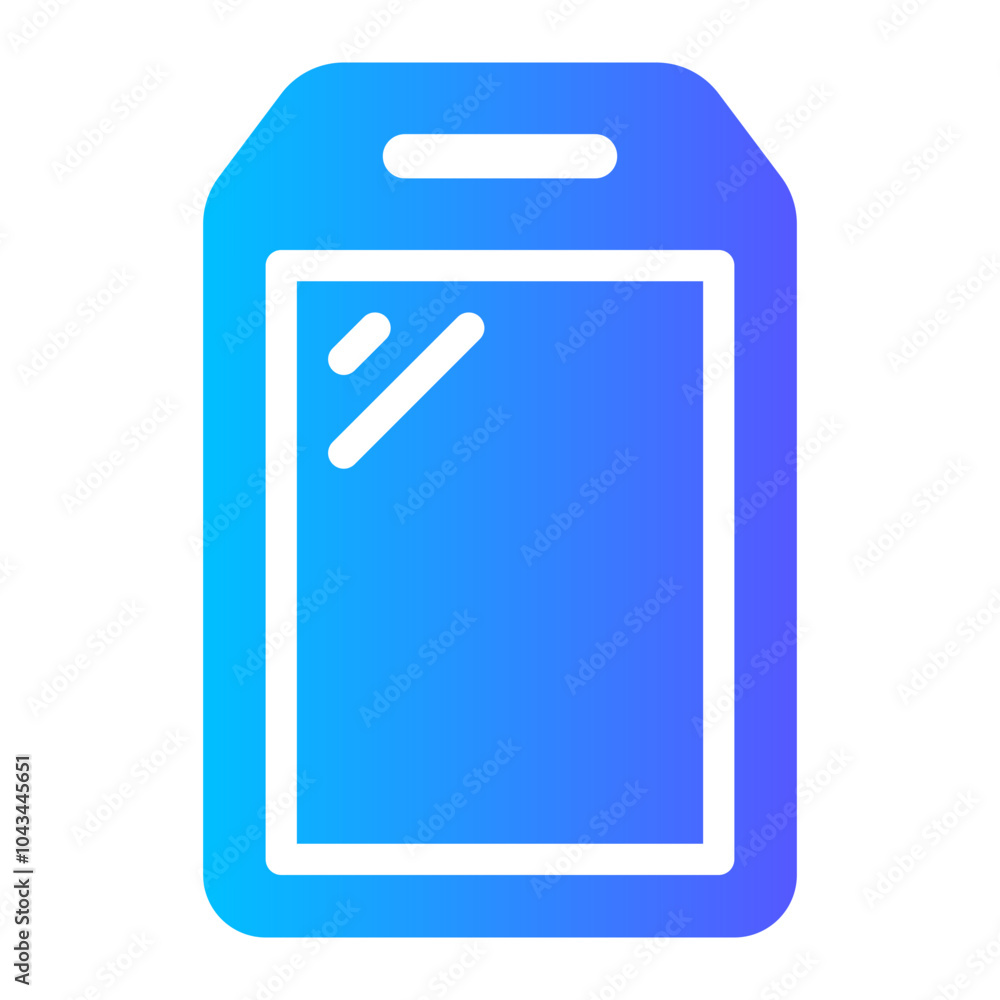 cutting board gradient icon cutting board gradient icon