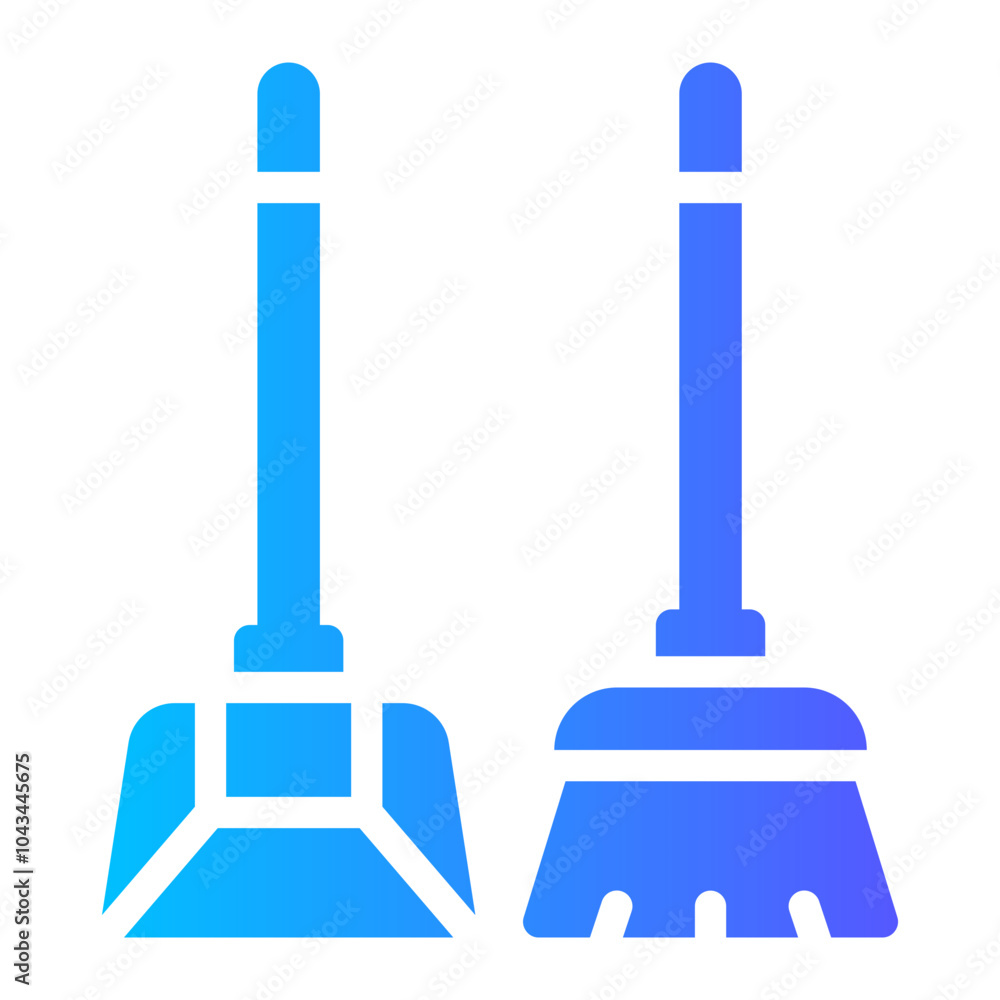 broom gradient icon broom gradient icon