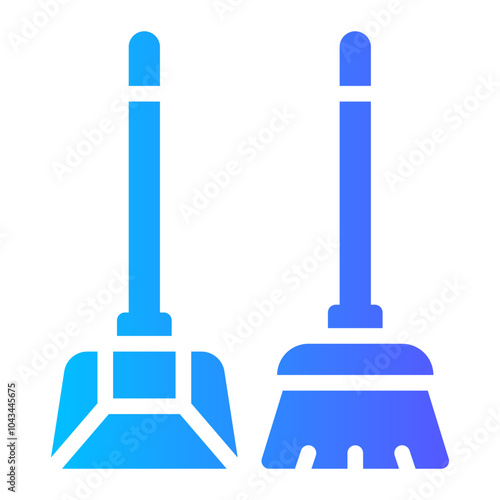 broom gradient icon