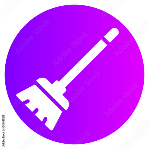 broom gradient icon