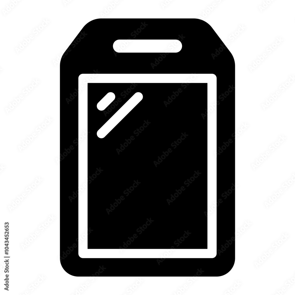 cutting board glyph icon cutting board glyph icon