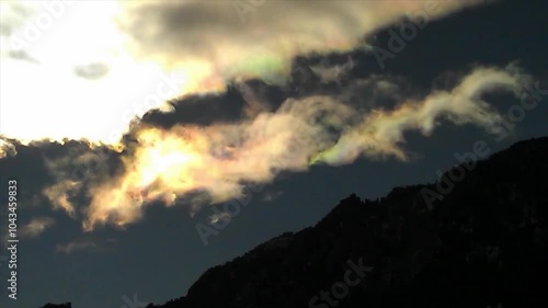 effect of the rainbow halo