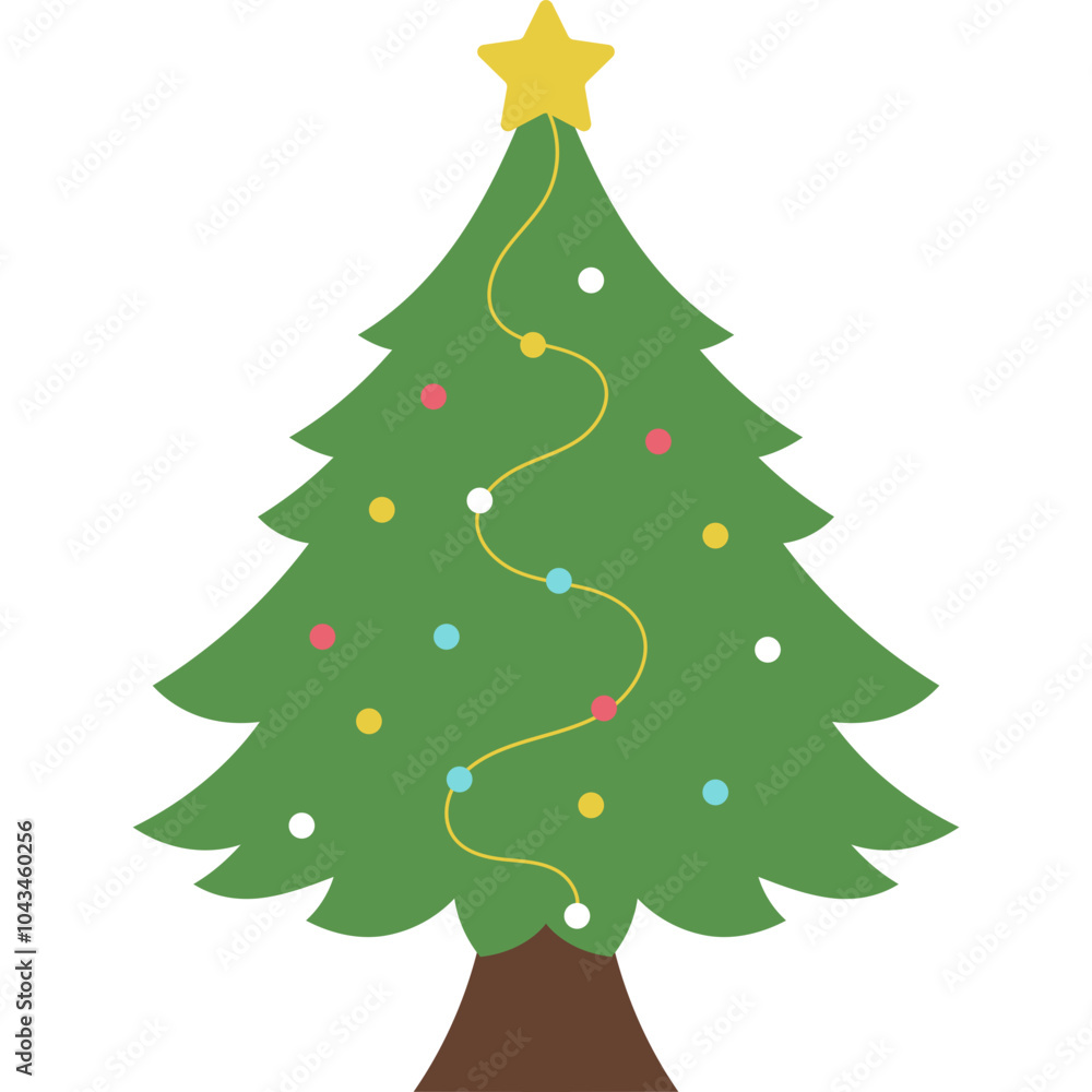 Fototapeta premium Christmas Tree Decoration