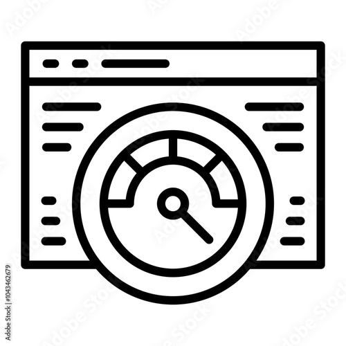 Speed Test Icon