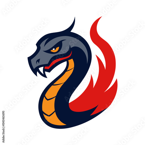 Wild Animal Mascot Logos - Tiger, Lion, Dragon, Falcon, Bear, Eagle, Wolf & More | Vector Illustration