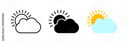 Weather icon set. Weather sign. for mobile concept and web design. vector illustration on white background