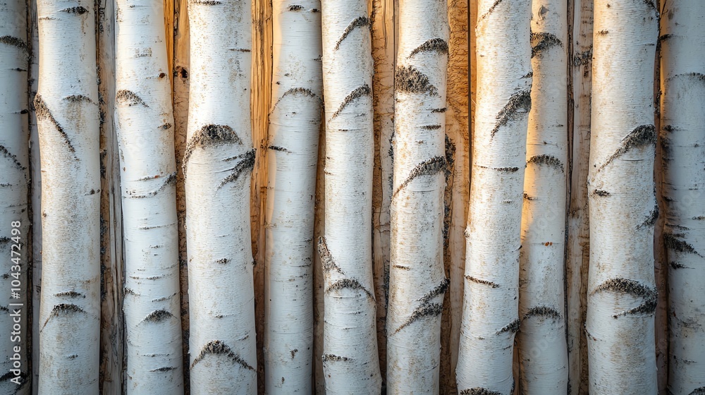White birch tree trunks close up, natural wood texture background. White birch tree trunks close up, natural wood texture background.