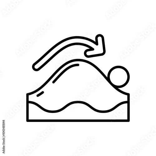 Energy Outline Icon, Vector illustration