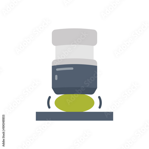 Press Flat Icons, Vector illustration