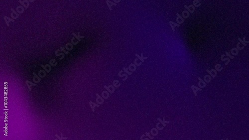 Abstract black purple speckled grain background, bright color gradient shape, noise texture poster cover design