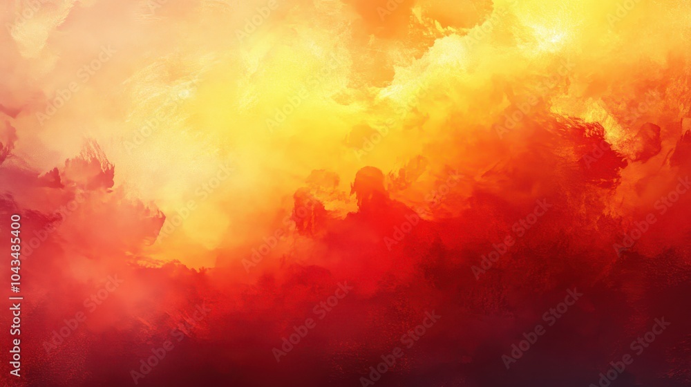 An energetic background showcasing bold gradient blends of red, orange, and yellow, simulating a fiery sunset or sunrise An energetic background showcasing bold gradient blends of red, orange, and yellow, simulating a fiery sunset or sunrise