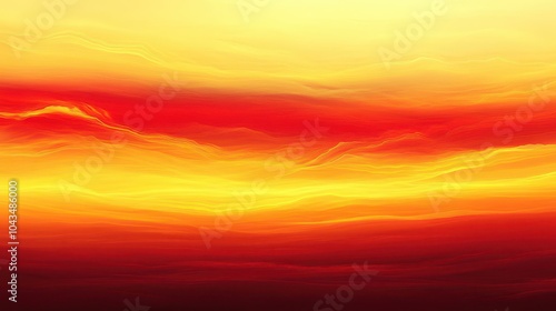 An energetic background showcasing bold gradient blends of red, orange, and yellow, simulating a fiery sunset or sunrise