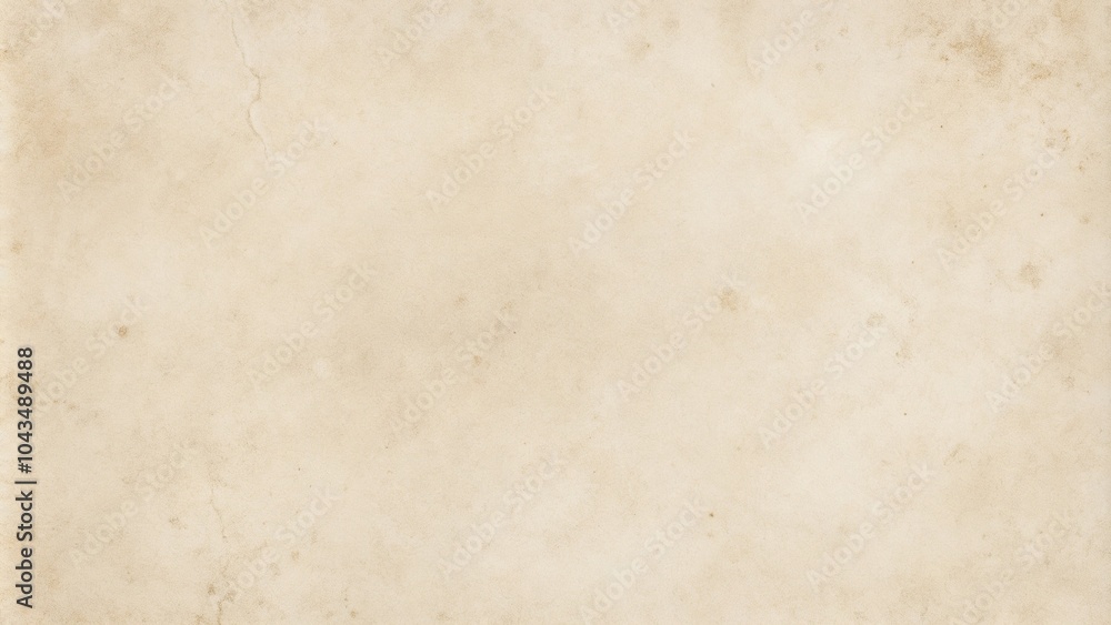 Aged beige textured paper background with subtle stains Aged beige textured paper background with subtle stains