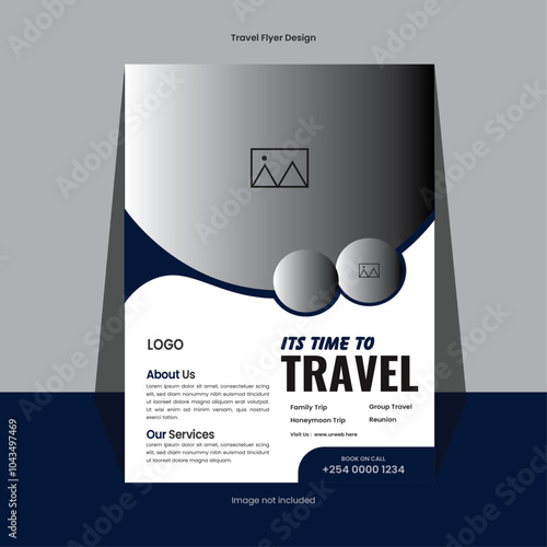 Corporate creative colorful business flyer template design 