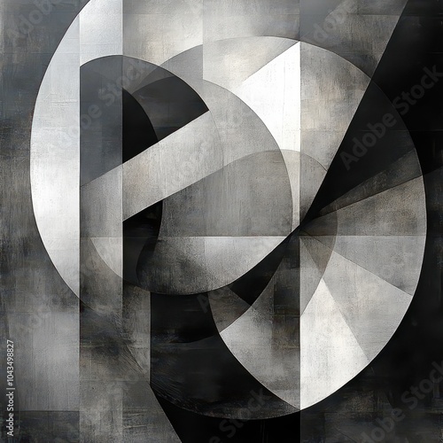 Monochromatic Geometric Abstract
