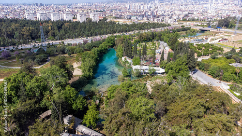 Tarsus Waterfall in Mersin,...
