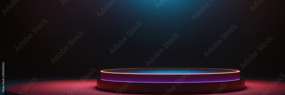 3d render of vector abstract background. Podium for show product 3d render of vector abstract background. Podium for show product