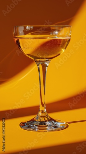 Glass of Wine on Table