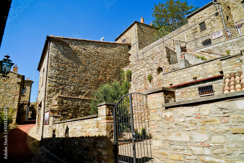 Guardia Perticara, perfectly preserved medieval village, Potenza, Basilicata, Italy photo