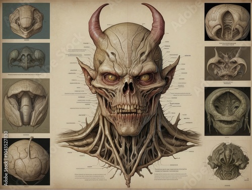 skull and devil