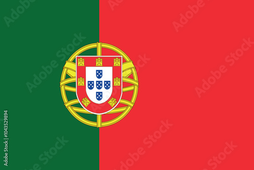 portugal flag vector