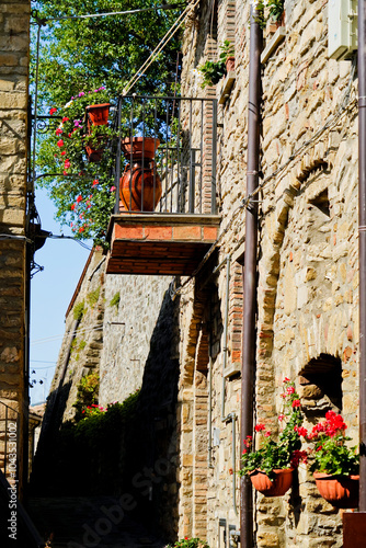 Guardia Perticara, perfectly preserved medieval village, Potenza, Basilicata, Italy photo