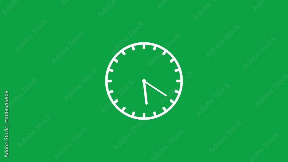 abstract new fast clock icon animation background abstract new fast clock icon animation background