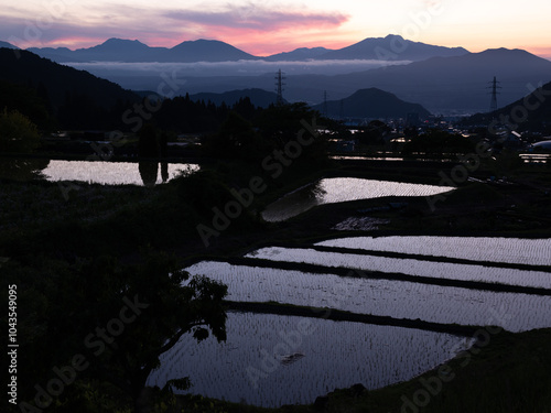 日本の田園風景