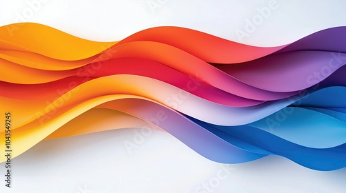 Bright and Clean Illustration of a Standard Electromagnet