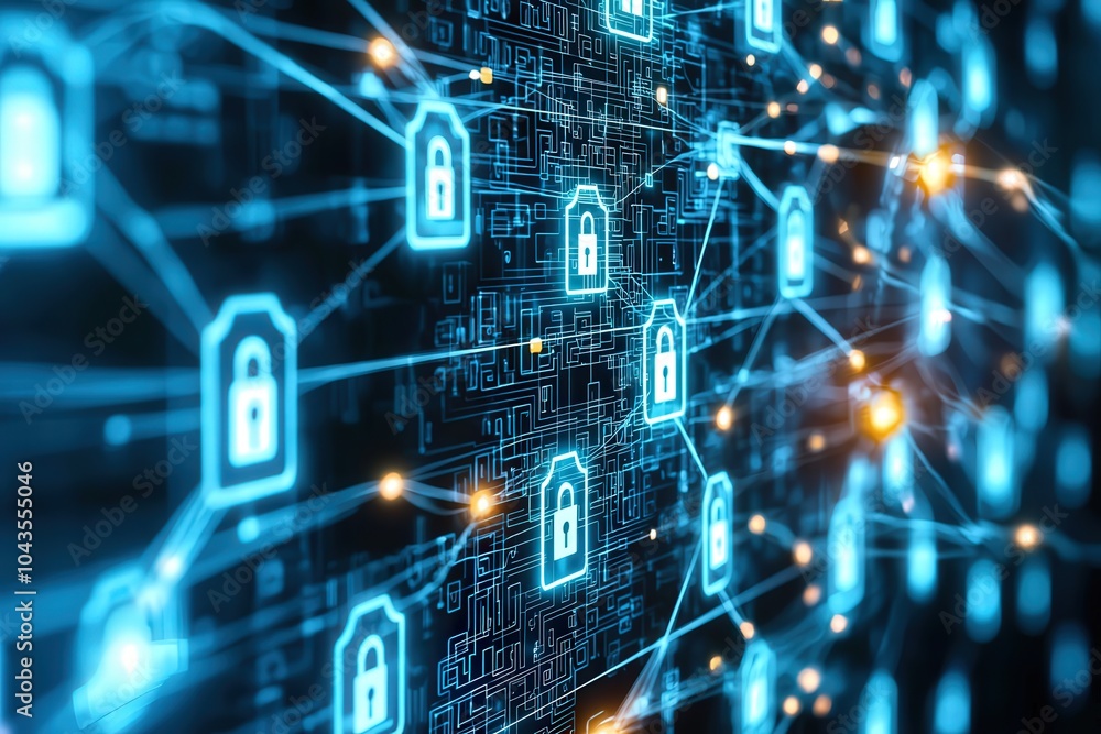 Exploring the Intricate Network of Cybersecurity with Digital Lock Symbols and Data Connections Exploring the Intricate Network of Cybersecurity with Digital Lock Symbols and Data Connections