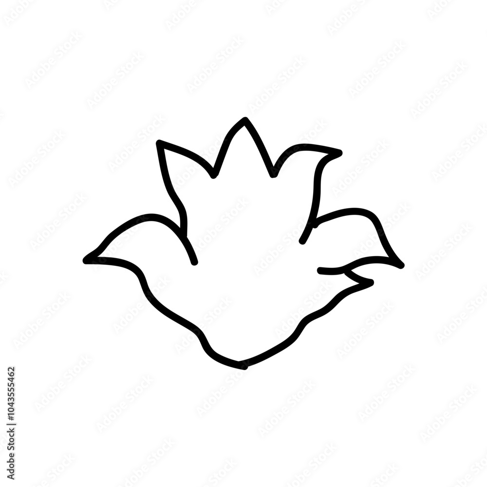 Naklejka premium flower