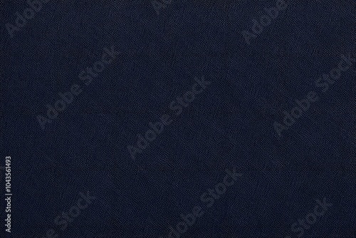 Smooth deep indigo denim fabric with minimal fading and sharp texture, AI Generated