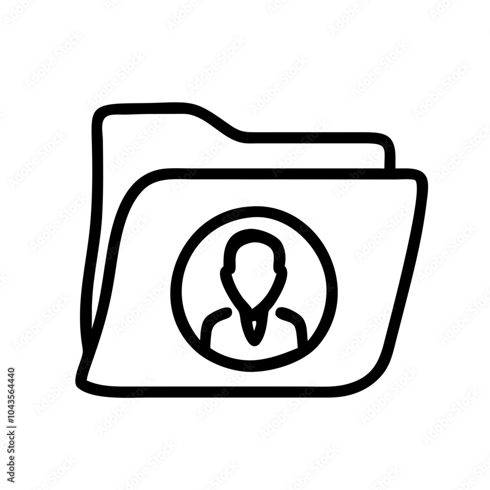 Icon for business folders notebook calendar Icon for business folders notebook calendar