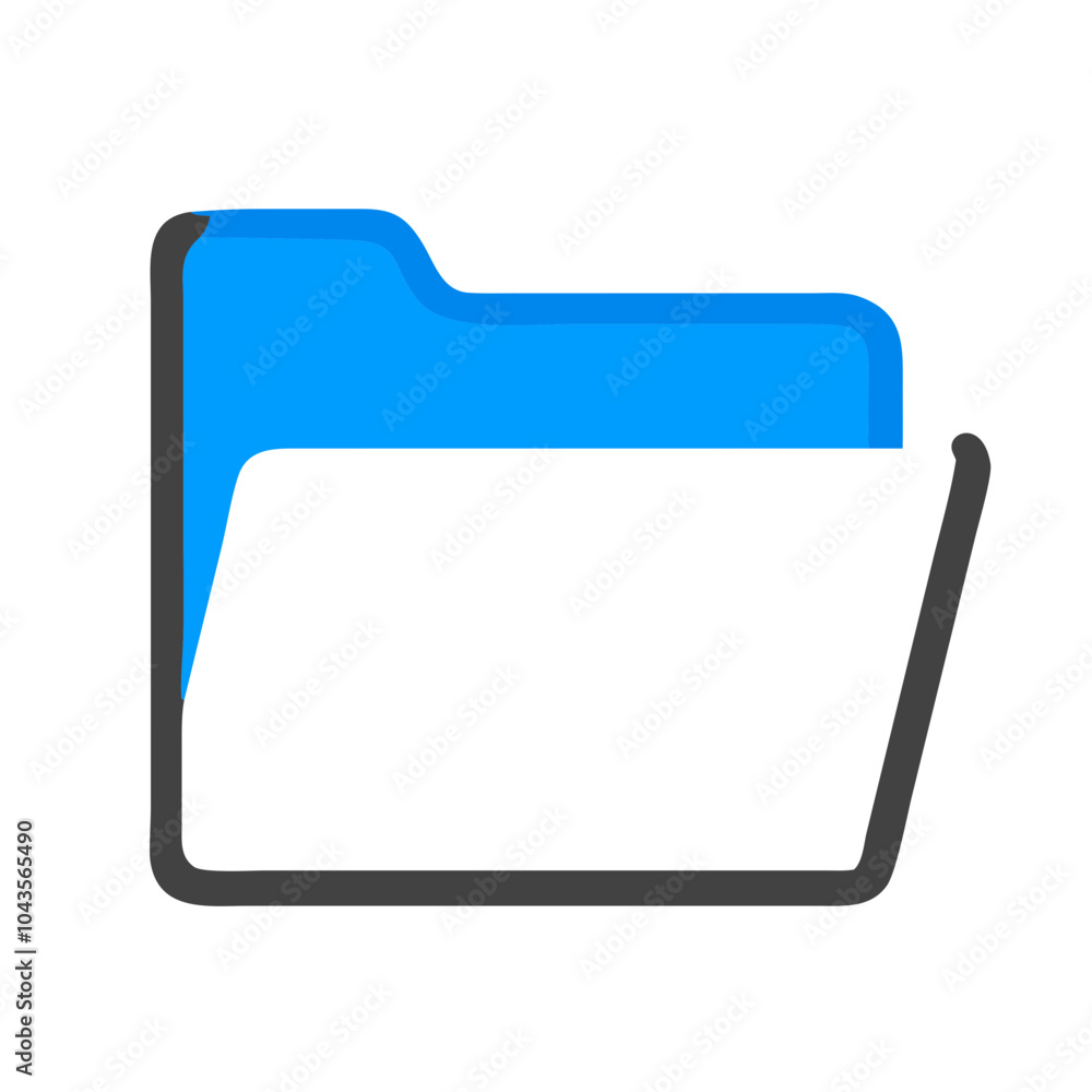 Icon for business folders notebook calendar Icon for business folders notebook calendar