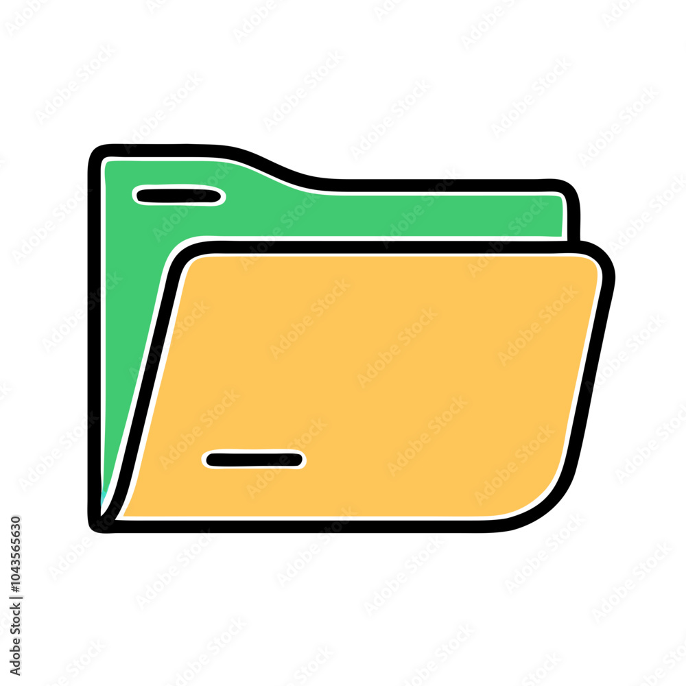 Icon for business folders notebook calendar Icon for business folders notebook calendar