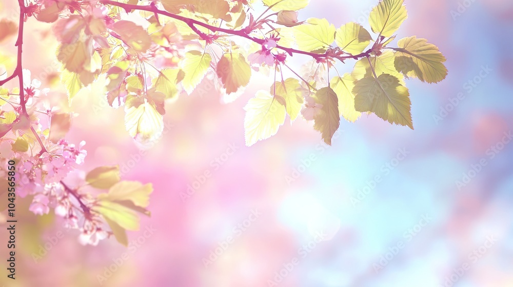 A fresh, vibrant spring background with green tree leaves in sharp focus and a softly blurred background, creating a light, natural aesthetic. A fresh, vibrant spring background with green tree leaves in sharp focus and a softly blurred background, creating a light, natural aesthetic.
