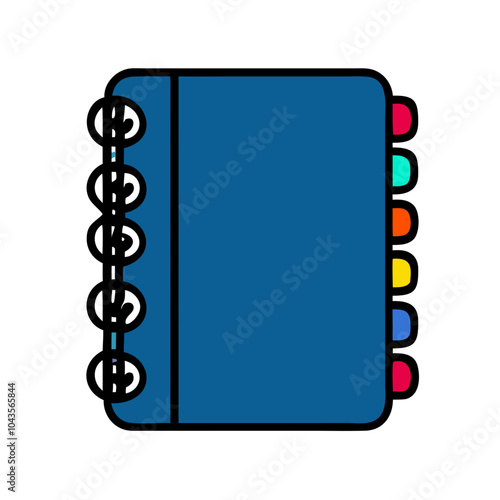 Icon for business folders notebook calendar