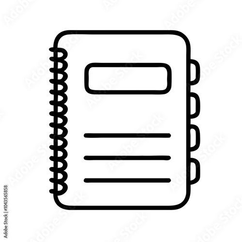 Icon for business folders notebook calendar