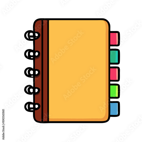 Icon for business folders notebook calendar