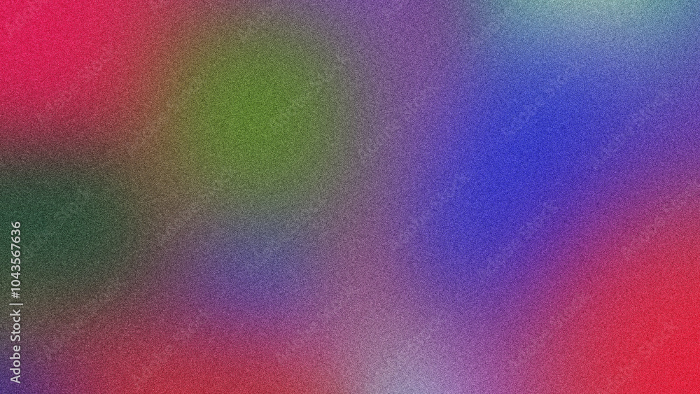Fototapeta premium Artistic Gradient Poster with Smooth Fluid Shapes and Grainy Texture, Bold Gradient with Grainy Noise for Eye-Catching Poster Design