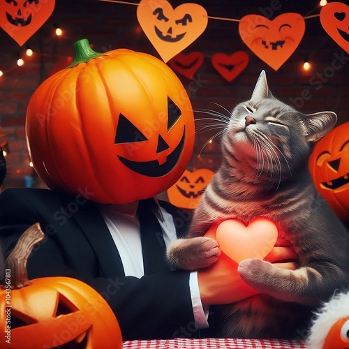 PICTURE OF ME FALLING IN LOVE WITH A CAT HALLOWEEN PARTIES