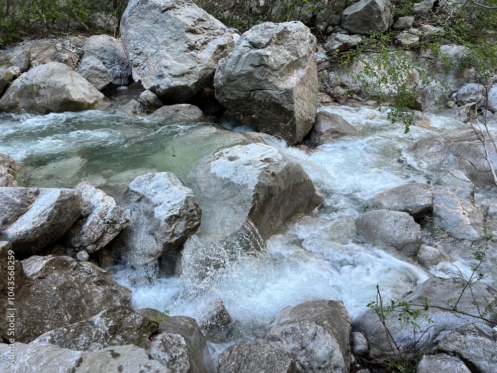 Torrential stream Mala Paklenica, Seline (Paklenica National Park, Croatia) - Wildbach Mala Paklenica, Seline (Nationalpark, Kroatien) - Bujični potok Mala Paklenica, Seline (Hrvatska) Torrential stream Mala Paklenica, Seline (Paklenica National Park, Croatia) - Wildbach Mala Paklenica, Seline (Nationalpark, Kroatien) - Bujični potok Mala Paklenica, Seline (Hrvatska)